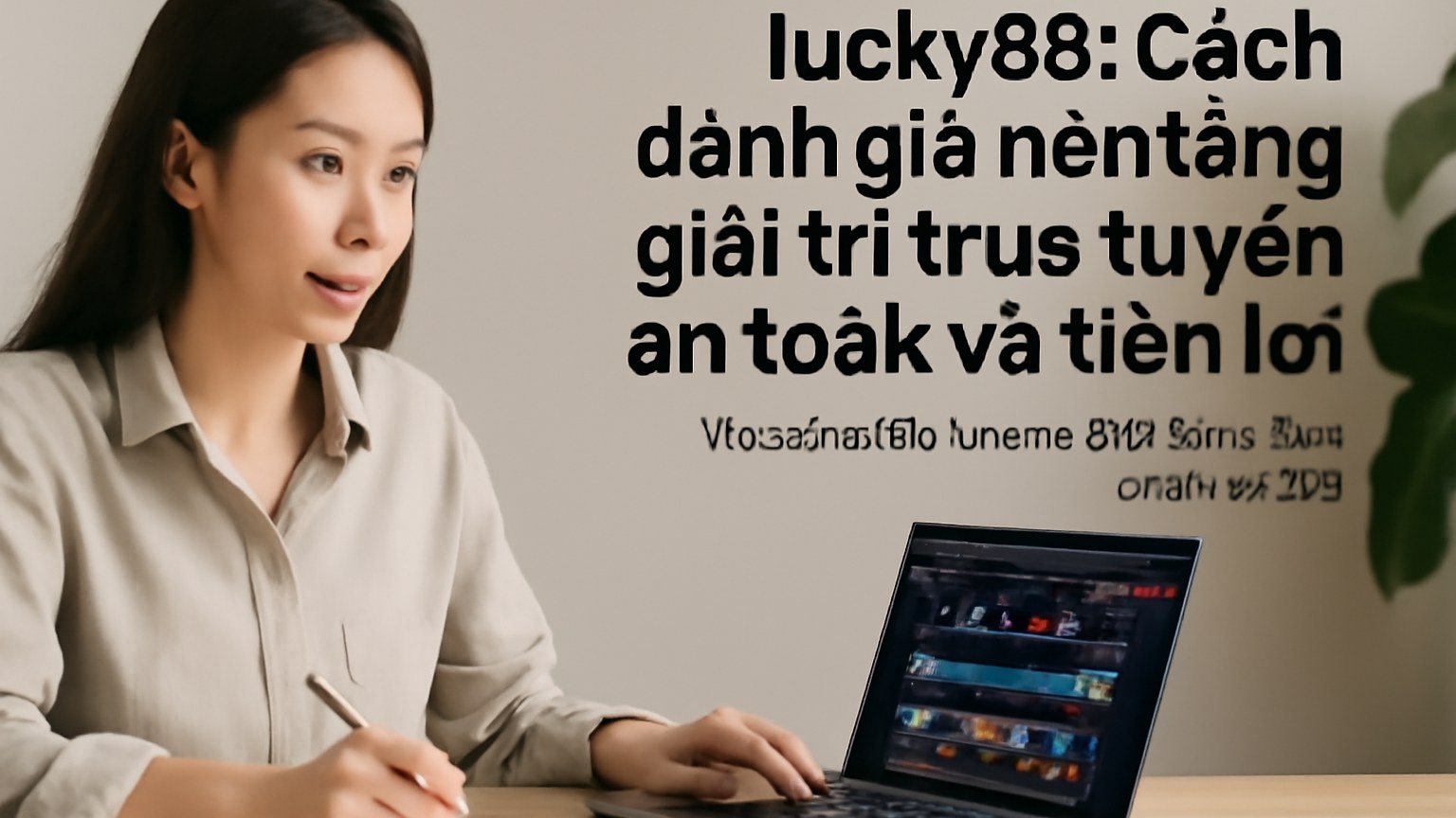 lucky88: Cách đánh giá nền tảng giải trí trực tuyến an toàn và tiện lợi