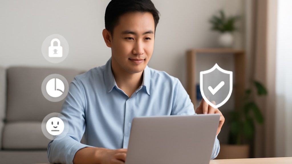 1) Tiêu chí cốt lõi khi chọn nền tảng: an toàn, minh bạch, trải nghiệm Minh họa: 1) Tiêu chí cốt lõi khi chọn nền tảng: an toàn, minh bạch, trải nghiệm
